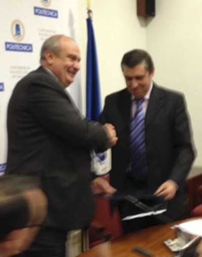 Firma del acuerdo Catedra Fundación Ingenio