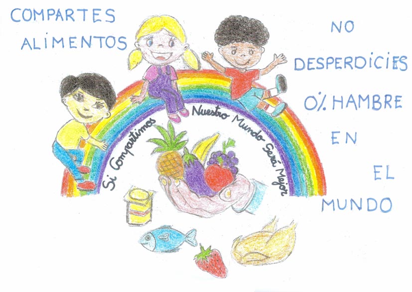 Mención Mensaje solidario: Javier Bueno Toscano - CEIP Luis Vives (Huelva) Image