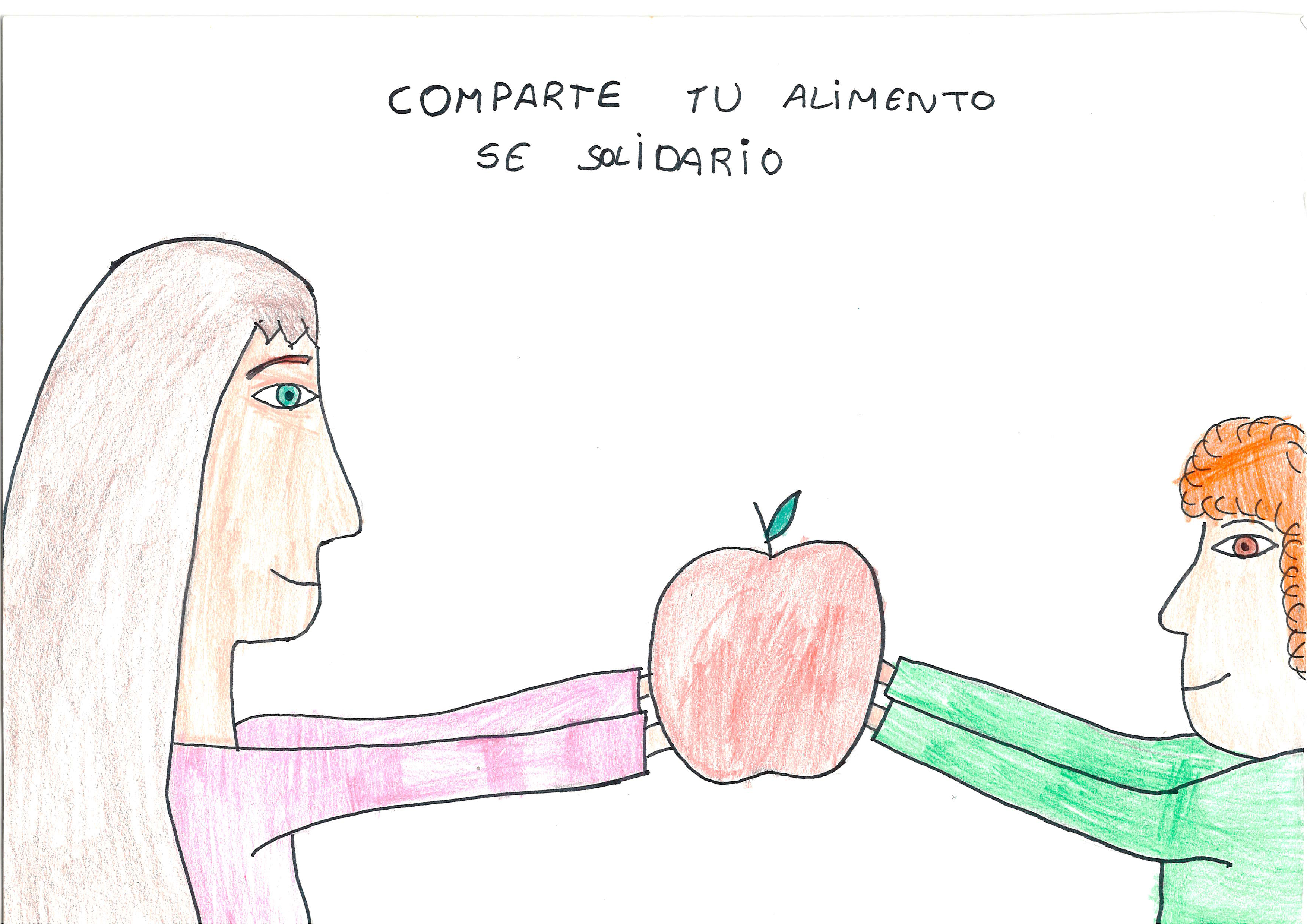 Mención Mensaje solidario: Gema Alfonsea, CEIP Vicente Aleixandre (Ceuta) Image