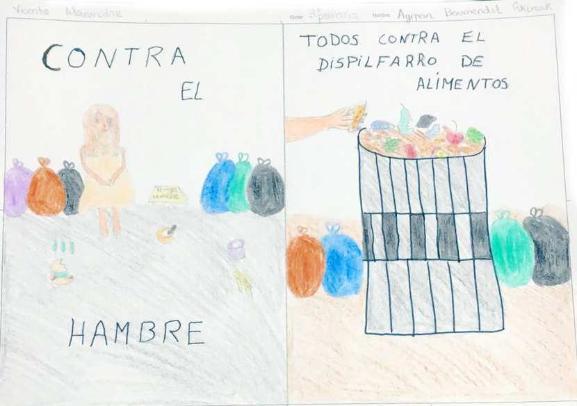Mención Lema Internacional: Ayman Boumendil Rkinak - CEIP Vicente Aleixandre (Ceuta) Image