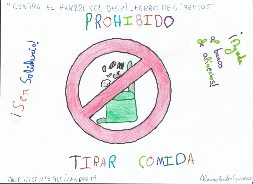 Mención para el mejor Mensaje: Álvaro Rodríguez Rosa - CEIP Vicente Aleixandre (Ceuta) Image